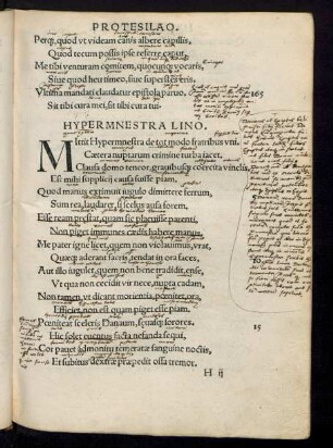 Hypermnestra Lino.