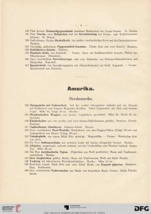 Amerika (Nr. 128-162)