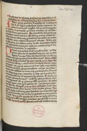 De communione et conversatione Judaeorum et Christianorum