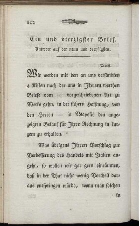 Ein und vierzigster Brief. - Funfzigster Brief.