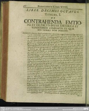 Liber Decimus Octavus