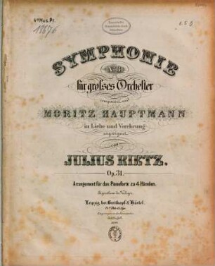 Symphonie (Nr. 3) für großes Orchester : op. 31
