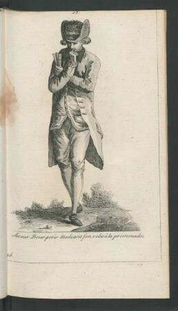 26. Acteur Bourgeois étudiant son robe ...