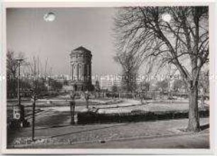 Mannheim, Friedrichsplatz und Wasserturm