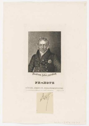 Bildnis des Fr. v. Motz