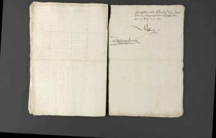 Schriftwechsel zwischen Pfalzgraf Wolfgang und Herzog Christoph von Württemberg bezüglich der von Herzog Albrecht V. von Bayern aufgenommenen Gerüchte, der Pfalzgraf plane den Verkauf einiger Ämter des Herzogtums Neuburg.