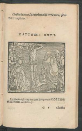 Matthaei. XXVII.