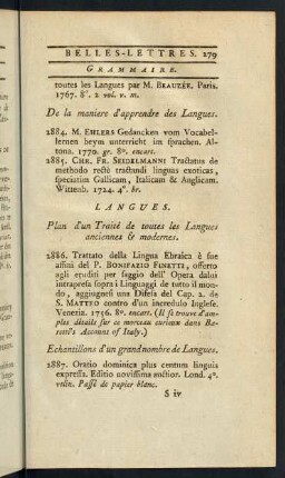 Langues.