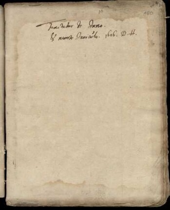 Tractatus de Jano et Monte Janiculo, dt.