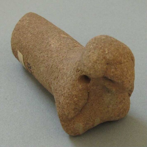 Fragment of a clay pipe