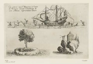 Einzug des Monsieur de Brionne, Blatt 5 der Folge "Le Combat à la Barrière"