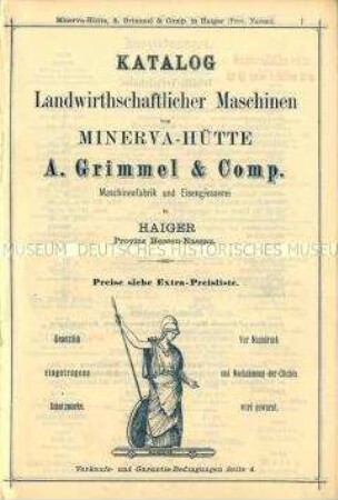 Katalog landwirtschaftlicher Maschinen Nr 170