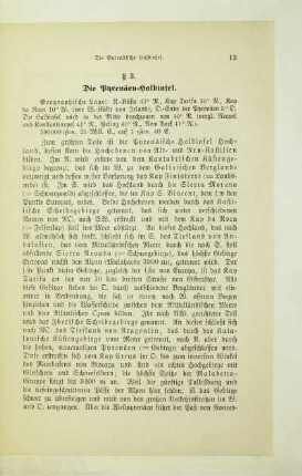 Die Pyrenäen-Halbinsel
