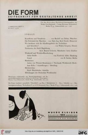 Heft 6 (März 1926)
