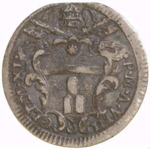 Münze, Grosso, 1707 - 1708
