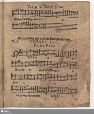 VIII. O Gott Vater in Ewigkeit