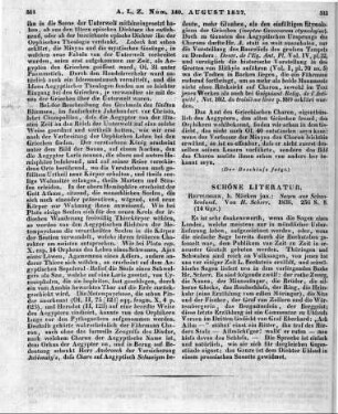 Scherr, J.: Sagen aus Schwabenland. Reutlingen: Mäcken 1836