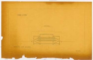Theater: Querschnitt M 1:200