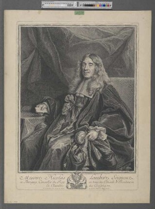 Messire Nicolas Lambert Seigneur de Thorigny, Conseiller du Roy en tous ses Conseils, et Président en La Chambre des Comptes