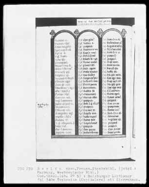 Lektionar aus Salzburg — Capitulare, Folio 340verso