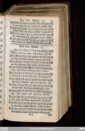 Der XV. Psalm. 15.