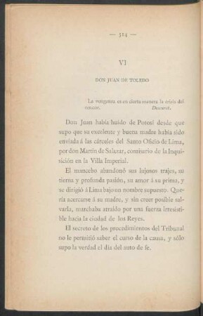 VI - Don Juan de Toledo