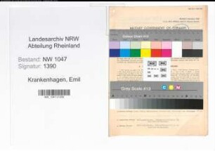 Entnazifizierung Emil Krankenhagen , geb. 06.01.1912 (Gerichtsreferendar)