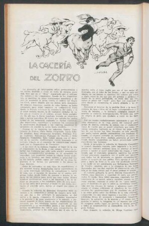 La cacería del zorro