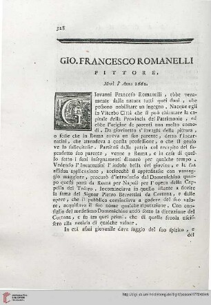 Gio. Francesco Romanelli