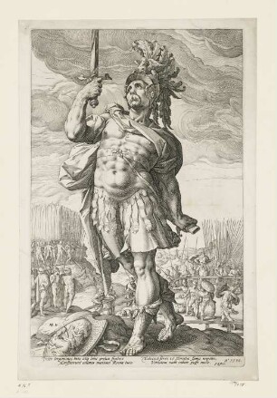 Publius Horatius, Blatt 1 der Folge "Römische Helden"