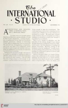 Architecture and imagination : a critical note