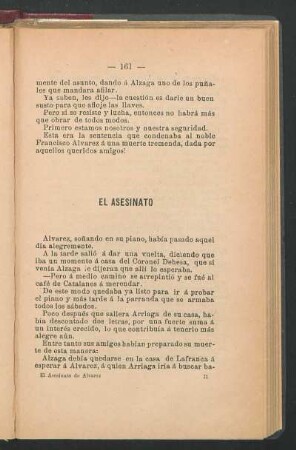 El asesinato