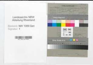 Arbeitsblätter und Case Summaries