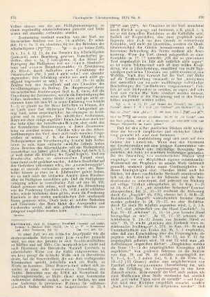 175-178 [Rezension] Herrmann, Johannes, Ezechiel übersetzt und erklärt
