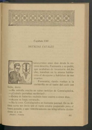 Capítulo VIII - Noticias fatales