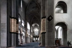 Das Innere der ehemaligen Marienkirche zu Utrecht