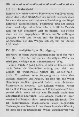IV. Ein vollständiger Rundgang