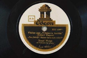 Vision aus "Tristan u. Isolde" : "Das Schiff? siehst du's noch nicht?" / (Richard Wagner)