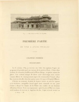 Première partie. De Vinh à Luang-Prabang