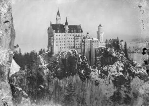 Schloss Neuschwanstein : Blick zum Schloss Neuschwanstein