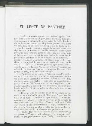 El lente de Berthier