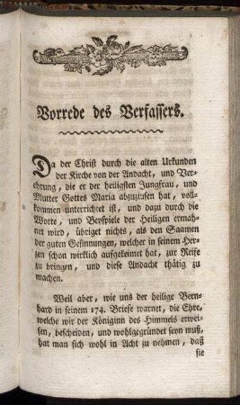 Vorrede des Verfassers.