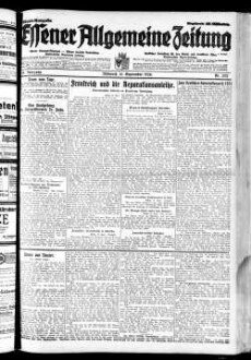 Essener allgemeine Zeitung. 1918-1943