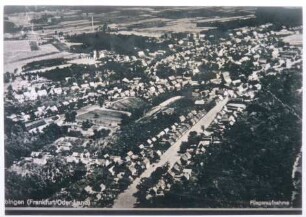 Postkarte, Ziebingen (Cybinka)