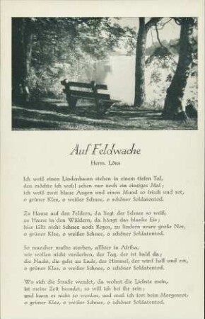 Auf Feldwache
