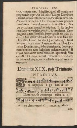 Dominica XIX. post Trinitatis.