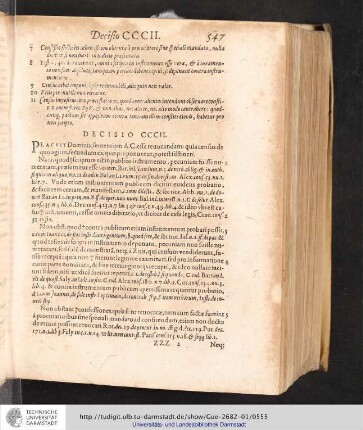 Decisio CCCII