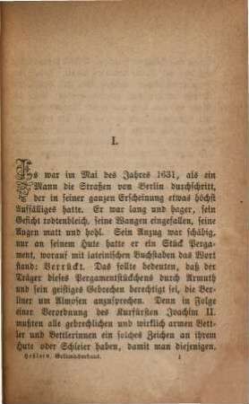 Das Goldmacherhaus : Novelle von Bernhard Hesslein
