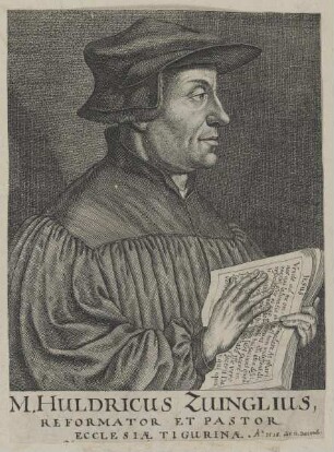 Bildnis des Huldricus Zuinglius
