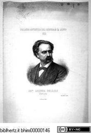 Bildnis des Malers Andrea Belloli - Porträt Cav.e Andrea Belloli